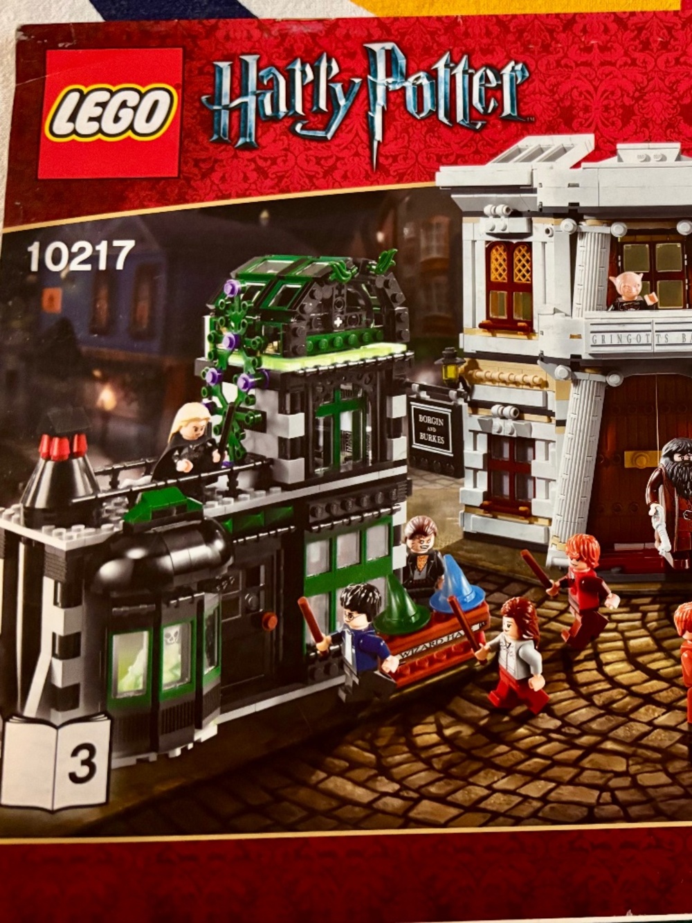 MANUALS ONLY "Diagon Alley" from 2011. ALL 3 in very good condition.